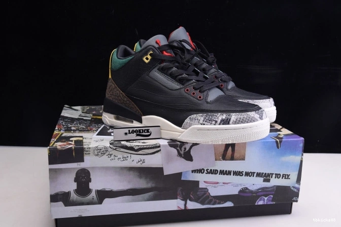Rep TBkick SE Retro Jordan Air CV3583-003 3 2.0 - Instinct Animal 0804